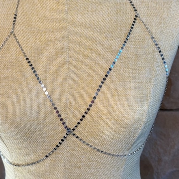 New🌟Free People-Elegant Silver Body Chain Jewelry